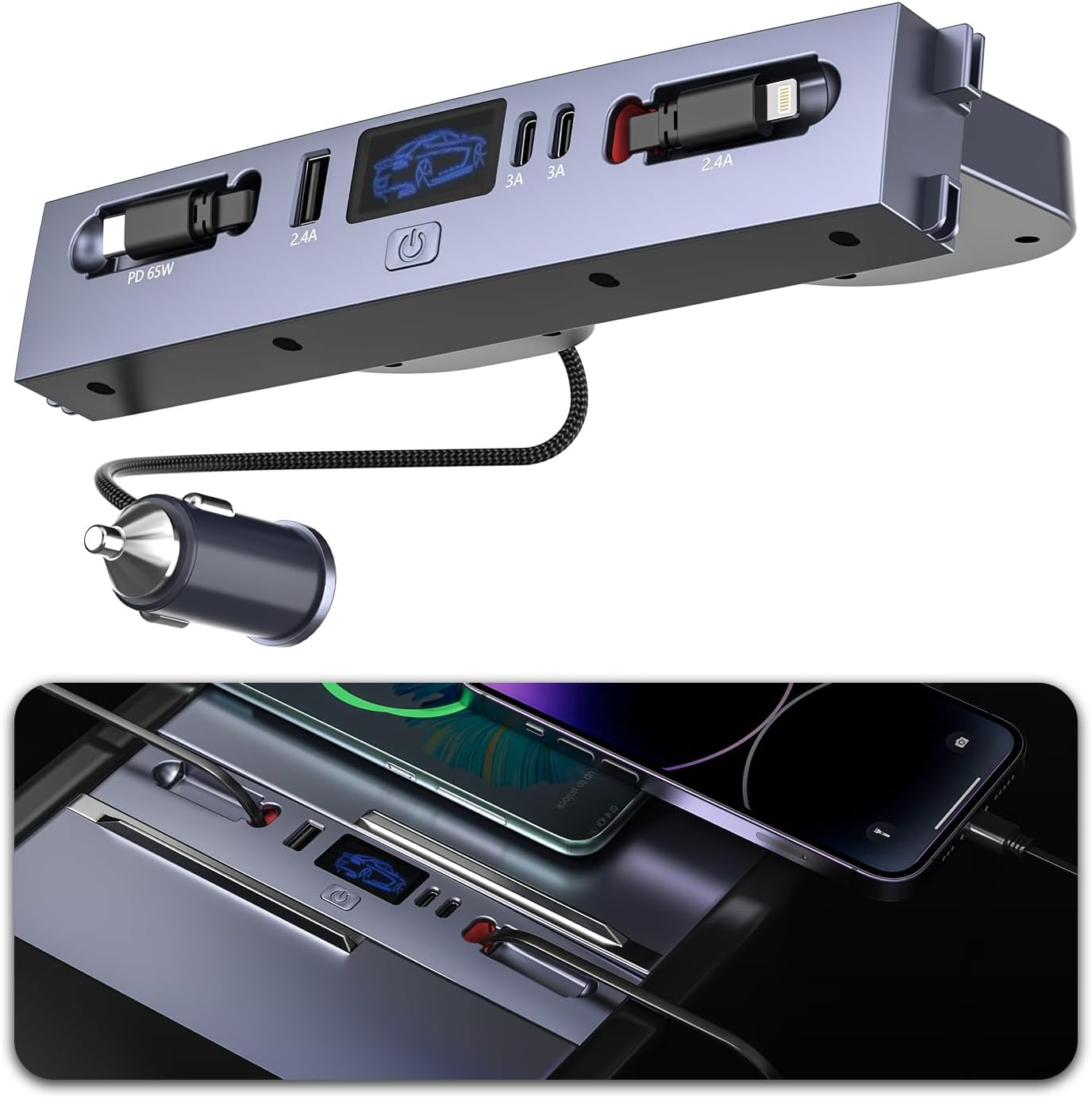 TSL-10 console-oriented charging accessory